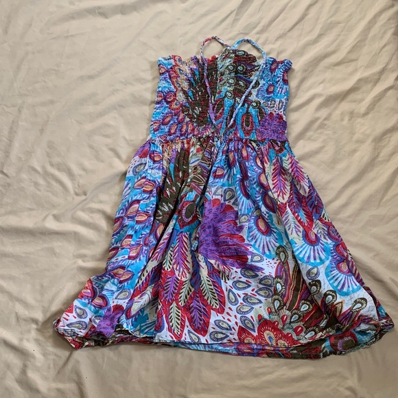 Wonder Wear Tops - Boho + Feather Print Tunic